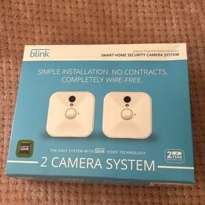 Blink Alexa compatible Bluetooth Smart Home 2 Security Camera System